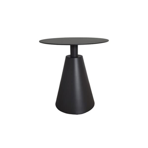 This is a product image of Kochi Outdoor 2 Chairs & Coffee Table Set in Black. It can be used as an Outdoor Furniture.