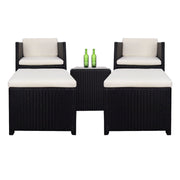 This is a product image of Splendor Armchair Set Creamy White Cushions (SALE). It can be used as an Outdoor Furniture.