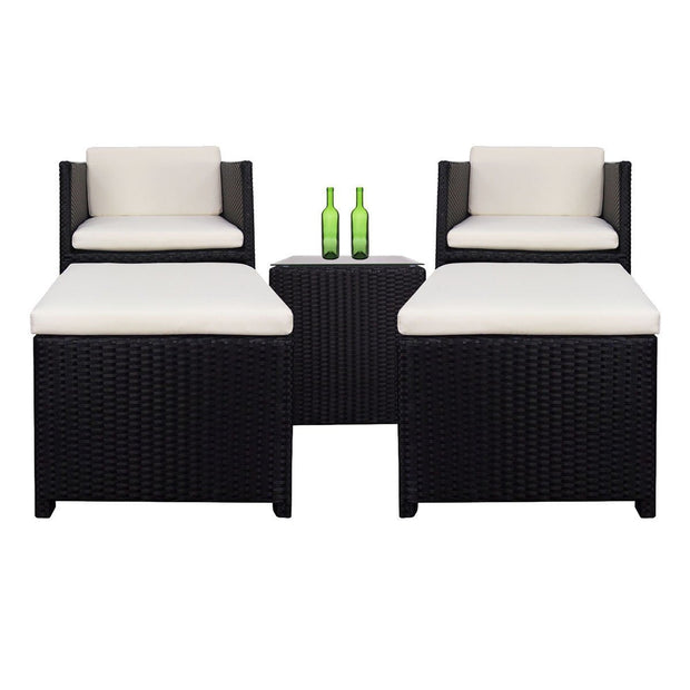 This is a product image of Splendor Armchair Set Creamy White Cushions (SALE). It can be used as an Outdoor Furniture.
