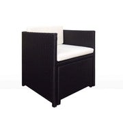 This is a product image of Splendor Armchair Set Creamy White Cushions (SALE). It can be used as an Outdoor Furniture.