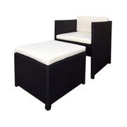This is a product image of Splendor Armchair Set Creamy White Cushions (SALE). It can be used as an Outdoor Furniture.