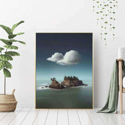 This is a product image of Above Horizon - Wall Art Print with Frame. It can be used as an Home Accessories.