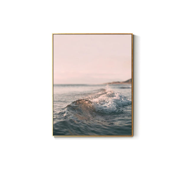 This is a product image of Arrive in Paradise - Wall Art Print with Frame. It can be used as an Home Accessories.