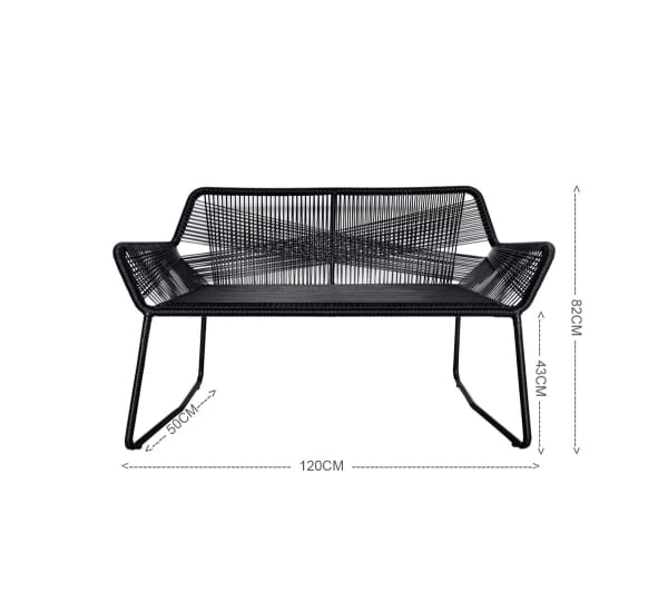 This is a product image of Bay 2 Seater + Coffee Table. It can be used as an.
