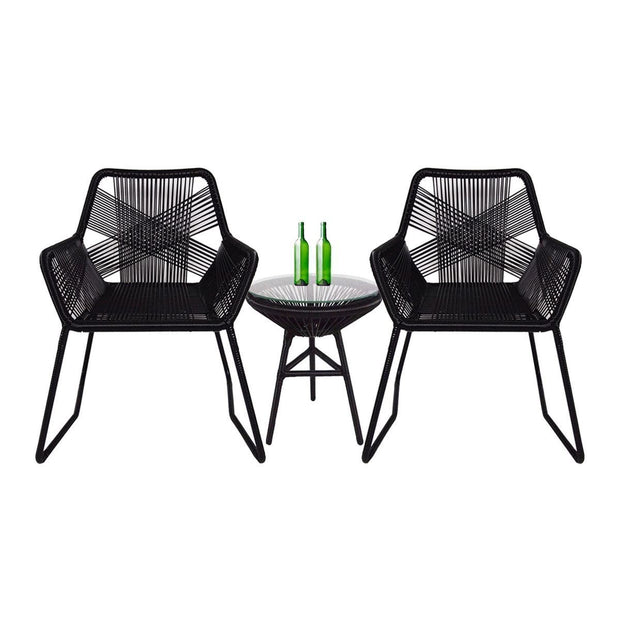 This is a product image of Bay Patio Set. It can be used as an Outdoor Furniture.