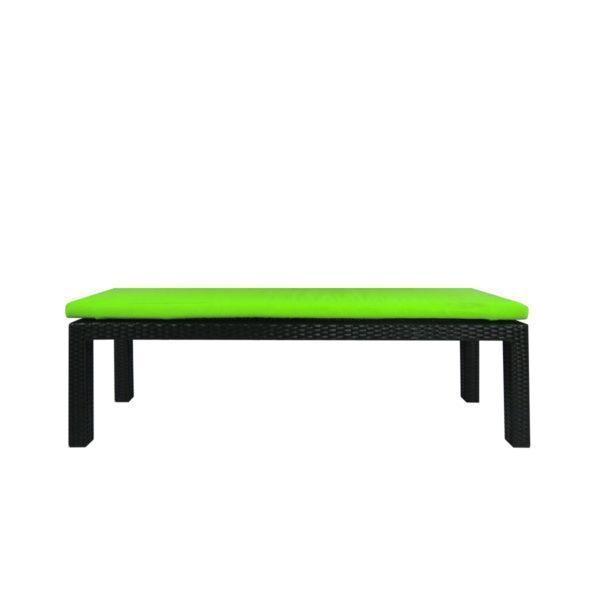 This is a product image of Bondi 3 Pcs Dining Set Green Cushion. It can be used as an Outdoor Furniture.