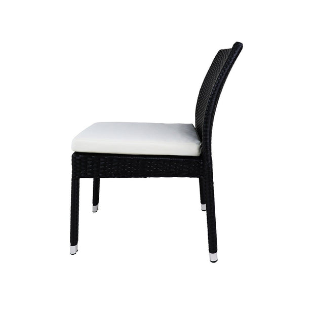 This is a product image of Casa Chair White Cushion. It can be used as an Outdoor Furniture