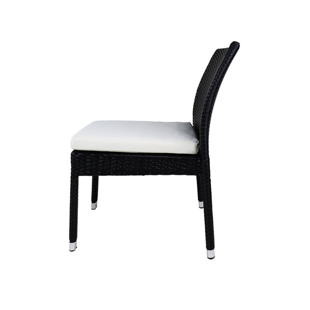 This is a product image of Casa Chair White Cushion. It can be used as an Outdoor Furniture.