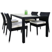 This is a product image of Casa Chair White Cushion. It can be used as an Outdoor Furniture.