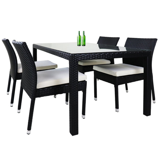 This is a product image of Casa Chair White Cushion. It can be used as an Outdoor Furniture.