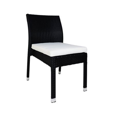 This is a product image of Casa Chair White Cushion. It can be used as an Outdoor Furniture