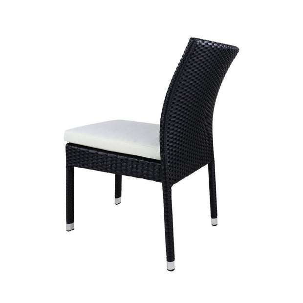 This is a product image of Casa Chair White Cushion. It can be used as an Outdoor Furniture.