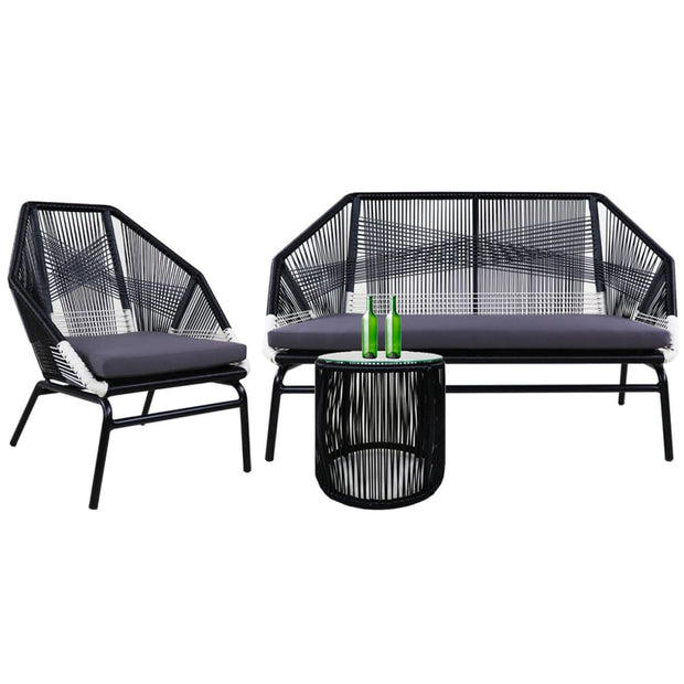 This is a product image of Catania Single Armchair Grey Cushions. It can be used as an Outdoor Furniture.