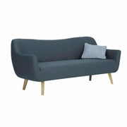 This is a product image of Clarus 3 Seater Sofa with Oak Leg Grey. It can be used as an Sofa.