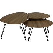 This is a product image of Corwin Large Coffee Table in Vintage Oak Colour Top. It can be used as an Coffee Table.