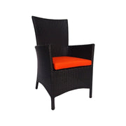 This is a product image of Costa Patio Set Orange Cushions. It can be used as an Outdoor Furniture.