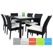 This is a product image of Cushion Covers + Insert for Casa 6 Chair Dining Set. It can be used as an Cushions for Outdoor Furniture.