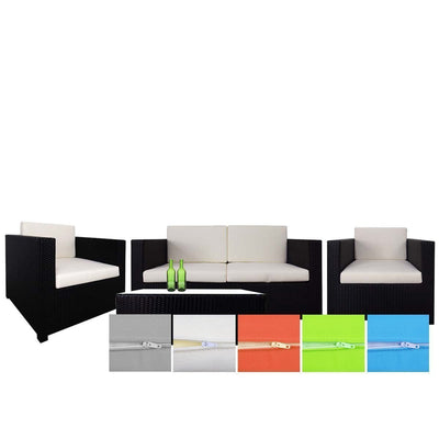 This is a product image of Cushion Covers + Insert for Fiesta Sofa Set II. It can be used as an Cushions for Outdoor Furniture.