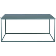 This is a product image of Darnell Coffee Table in Matt Grey Epoxy. It can be used as an.