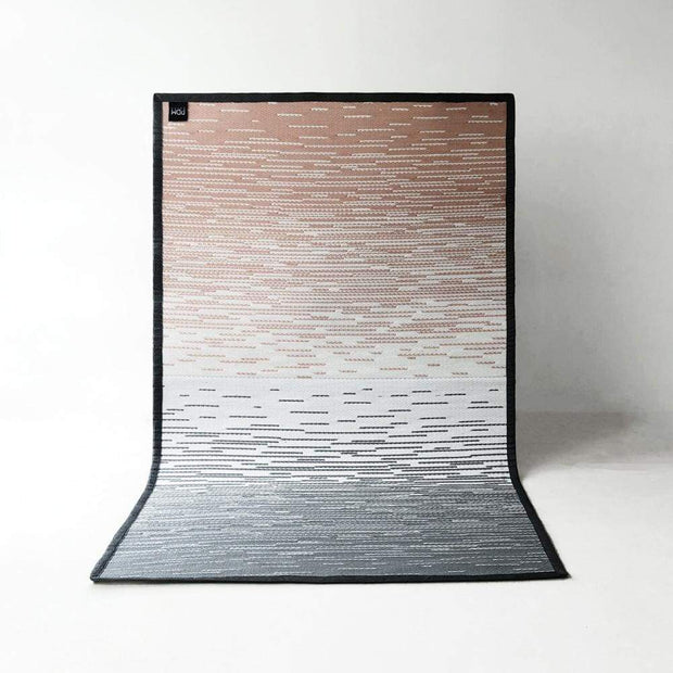 This is a product image of Dawn Pink/Grey Outdoor Mat - Medium Size. It can be used as an Home Accessories.