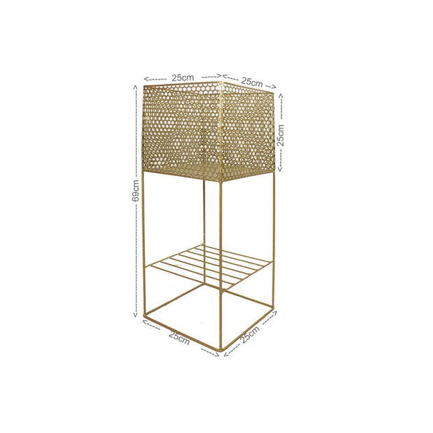 This is a product image of Dayo Brass Free Standing Planter. It can be used as an Home Accessories.