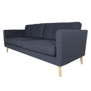This is a product image of Eddie 3 Seater Sofa Dark Grey (OPEN BOX). It can be used as an Sofa.