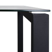 This is a product image of Fabio 1.3m Dining Table (OPEN BOX). It can be used as an.
