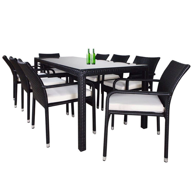 This is a product image of Geneva Dining Table (2.1m). It can be used as an Outdoor Furniture.
