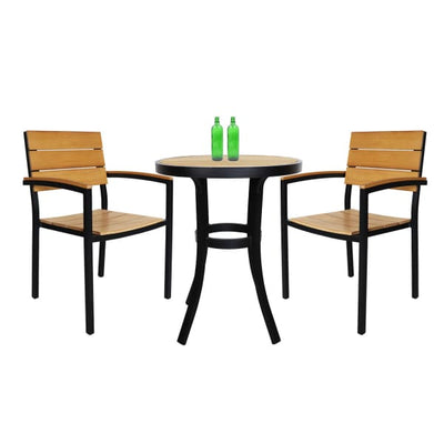 This is a product image of Havana 2 Chairs Bistro Set. It can be used as an Outdoor Furniture.