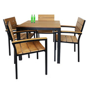 This is a product image of Havana 4 Chair Dining Set. It can be used as an Outdoor Furniture.