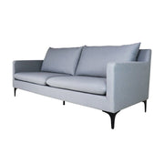This is a product image of Hayley 3 Seater Sofa Light Grey. It can be used as an Sofa.