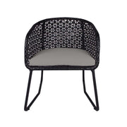 This is a product image of Horizon Patio Set Grey Cushion. It can be used as an Outdoor Furniture.