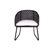 This is a product image of Horizon Single Armchair Cream Cushion. It can be used as an Outdoor Furniture.