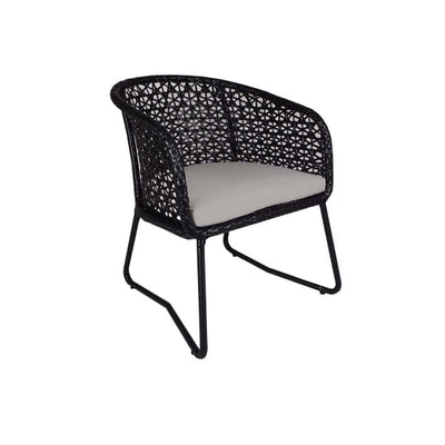 This is a product image of Horizon Single Armchair Grey Cushion. It can be used as an Outdoor Furniture.