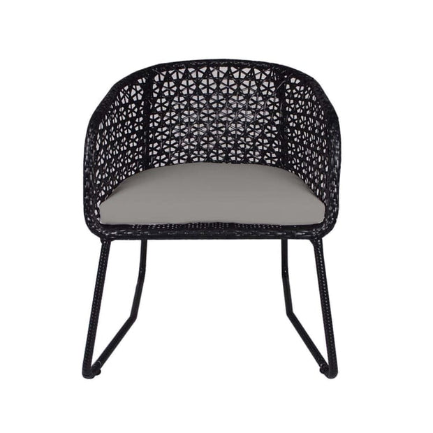 This is a product image of Horizon Single Armchair Grey Cushion. It can be used as an Outdoor Furniture.
