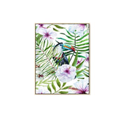 This is a product image of Keel-Billed Toucan- Wall Art Print with Frame. It can be used as an Home Accessories.