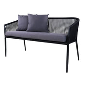 This is a product image of Kyoto 2+1+1 Seater Grey Cushions. It can be used as an Outdoor Furniture.