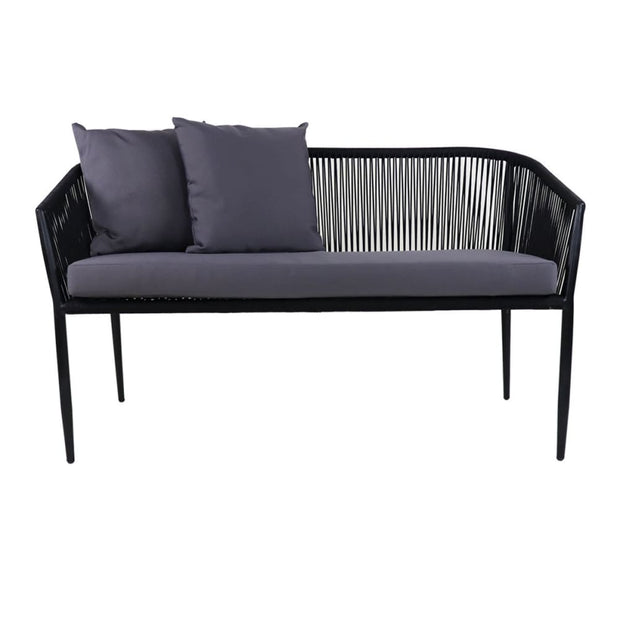 This is a product image of Kyoto 2+1+1 Seater Grey Cushions. It can be used as an Outdoor Furniture.