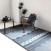 This is a product image of Laku Grey Outdoor Mat - Medium Size. It can be used as an Home Accessories.