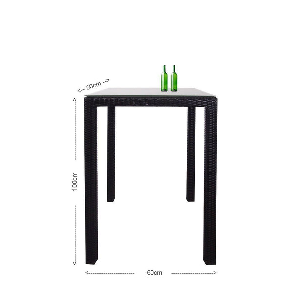 This is a product image of Midas 2 Chair Bar Set Green Cushion. It can be used as an Outdoor Furniture.