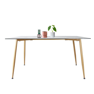 This is a product image of Milos 1.5m Dining Table (OPEN BOX). It can be used as an.