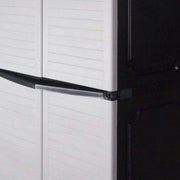 This is a product image of Optimus Large Storage Cabinet Grey - Assembly Included. It can be used