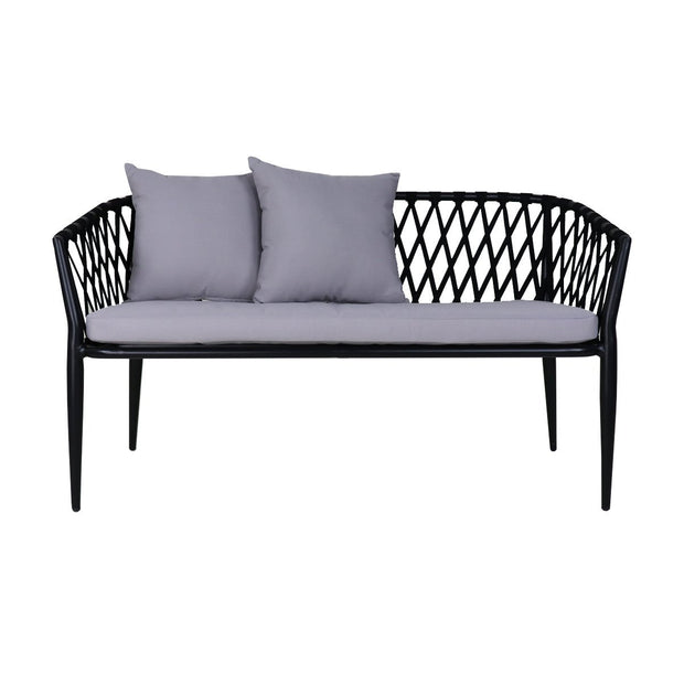 This is a product image of Orgo 2+1+1 Seater Set Grey Cushions. It can be used as an Outdoor Furniture.