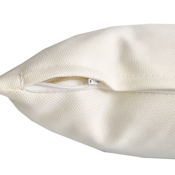 This is a product image of Outdoor Cushion (White). It can be used as an Home Accessories.