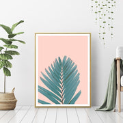 This is a product image of Palm Leaves - Wall Art Print with Frame. It can be used as an Home Accessories.