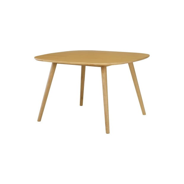 This is a product image of Ponce 2-4 Seat Dining Table in Oak Veneer Top. It can be used as an.