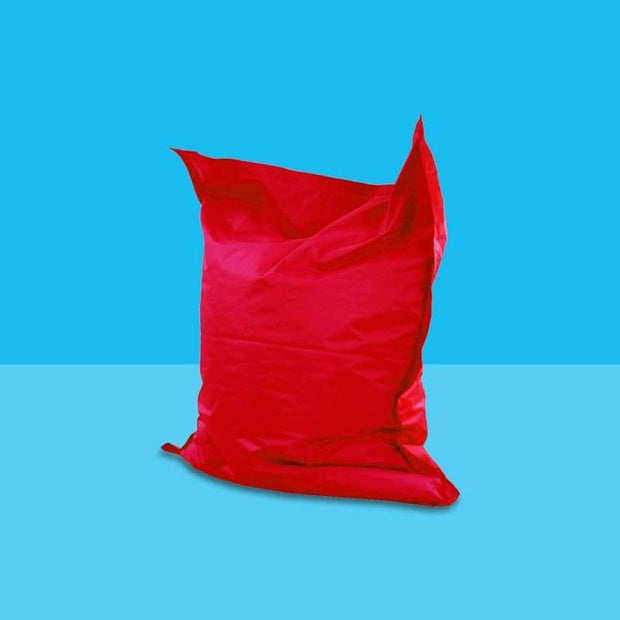 This is a product image of Poolside Bean Bag Red (Giant Size). It can be used as an.