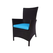 This is a product image of Santa Patio Set Blue Cushion. It can be used as an Outdoor Furniture.