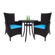 This is a product image of Santa Patio Set Blue Cushion. It can be used as an Outdoor Furniture.