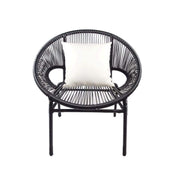 This is a product image of Shelton Patio Set 2 White Pillows. It can be used as an Outdoor Furniture.